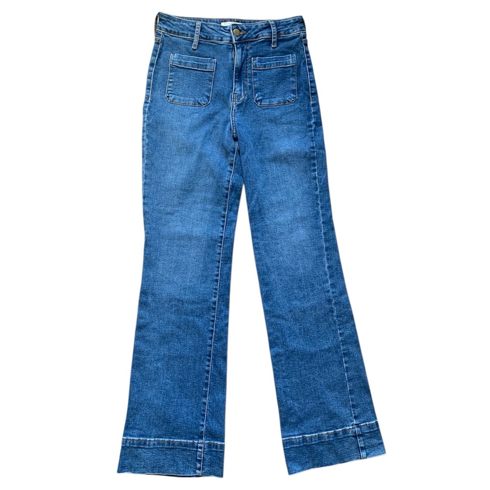 Bagatelle Flare Wide Leg Blue Jeans 26